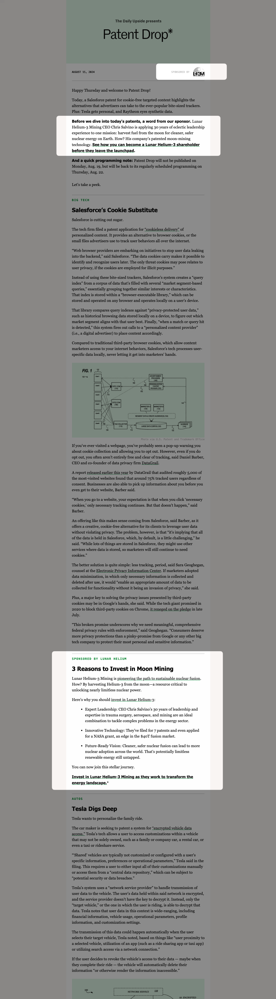 Patent Drop Newsletter - PRIMARY