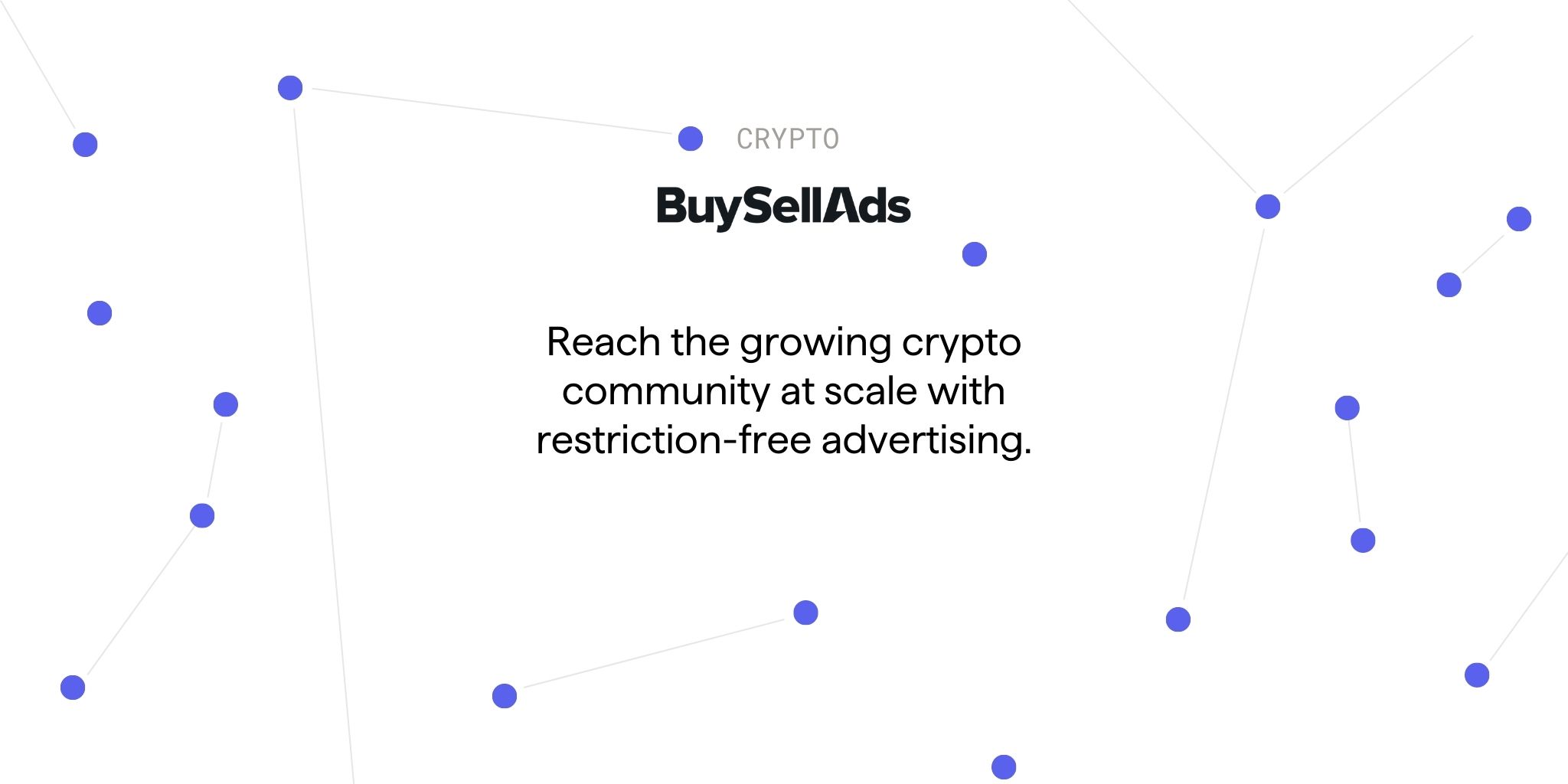 Cryptocurrency Advertising | BuySellAds